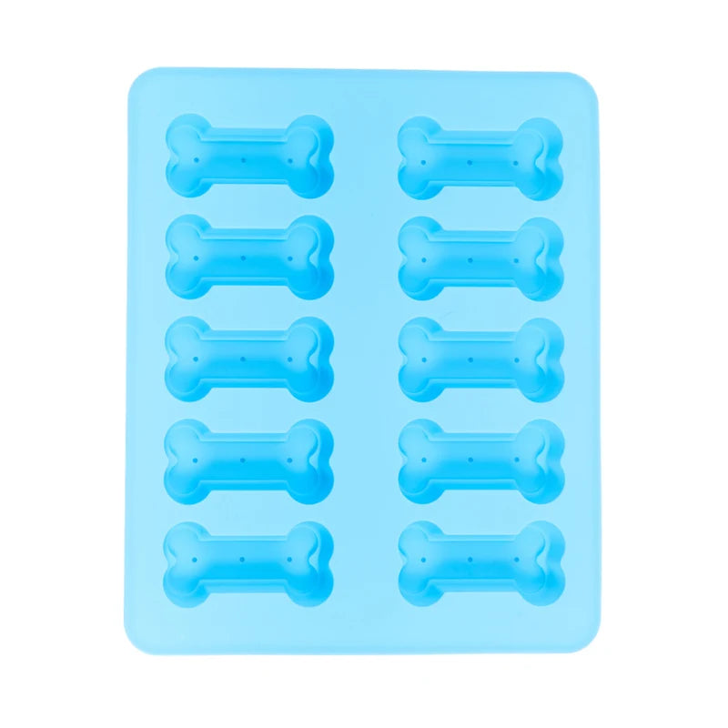 Country Living Bone-Shaped Silicone Baking Tray (10-Cavity Mold)