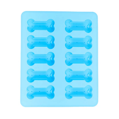 Country Living Bone-Shaped Silicone Baking Tray (10-Cavity Mold)