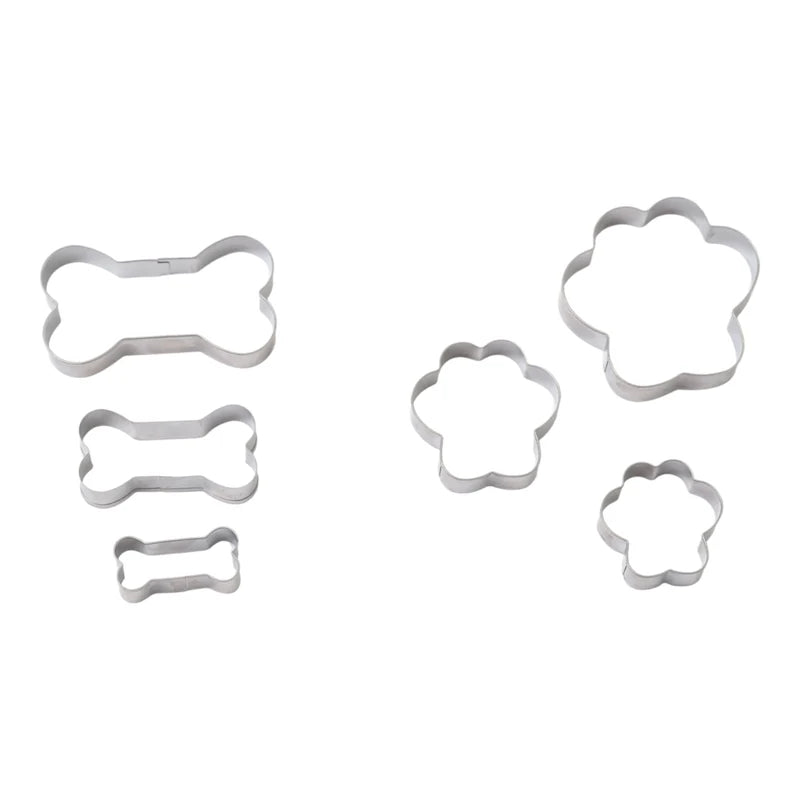 Country Living 6-Piece Stainless Steel Cookie Cutter Set