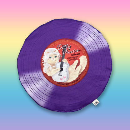 Crinkle and Catnip Record Cat Mat