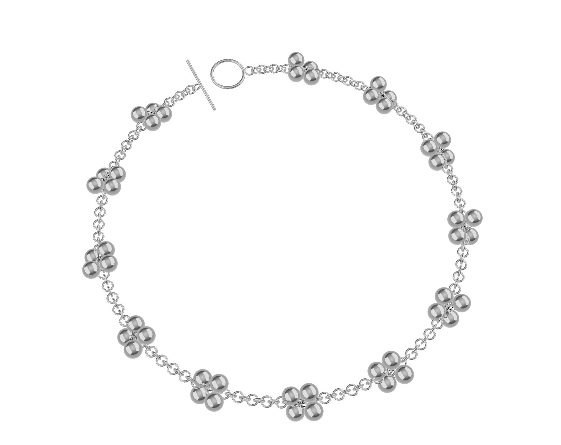 Eden necklaces silver