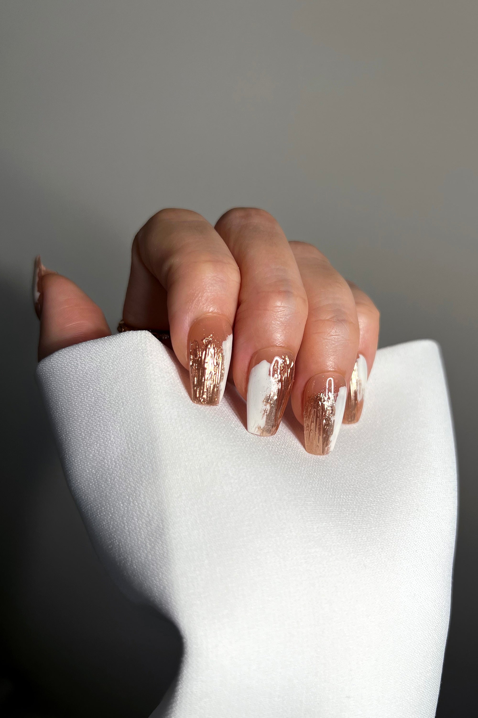 Gilded Crème | Pro Handmade Gel Nails