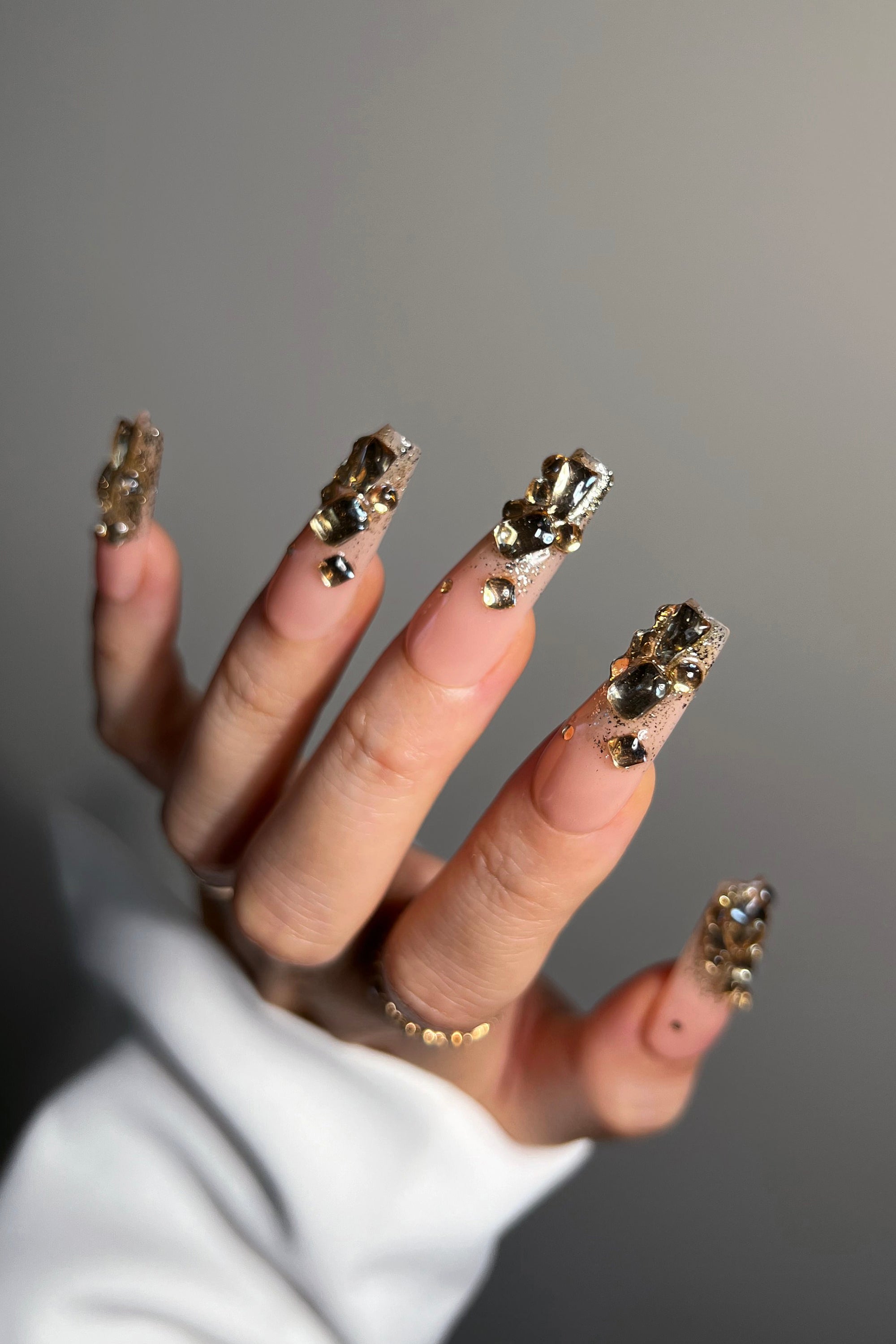 Cleopatra's Gold | Pro Handmade Gel Nails