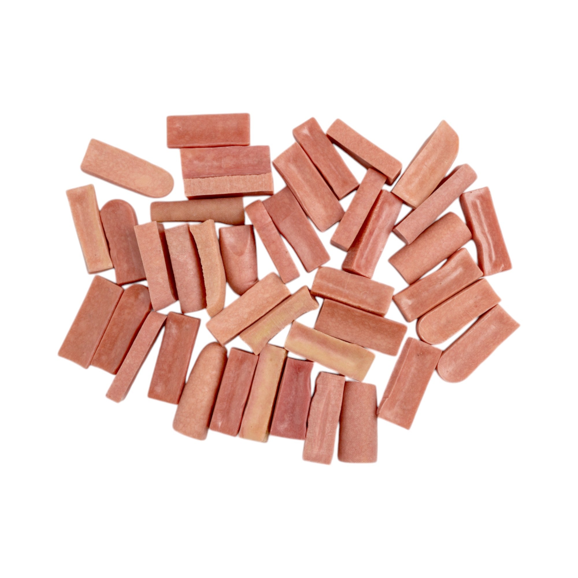 Himalayan Yak Cheese Dog Chews – Strawberry Flavor, 3 lb Bag, All-Natural