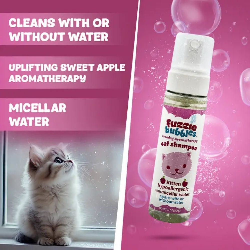 Kitten Hypoallergenic Foaming Aromatherapy Cat Shampoo