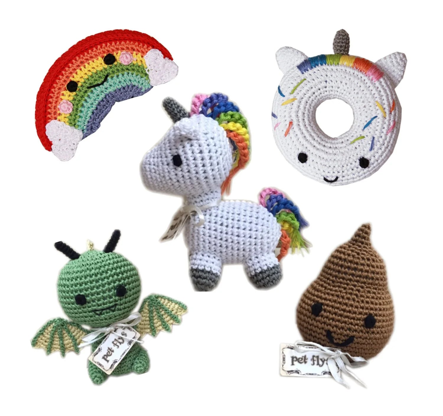 Knit Knacks Organic Cotton Pet & Dog Toys, 