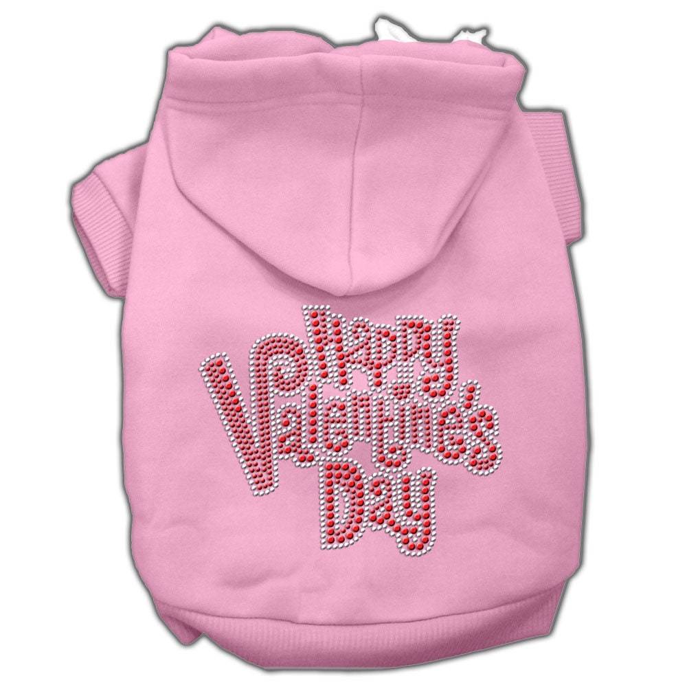 Dog & Cat Hoodie Rhinestone, 
