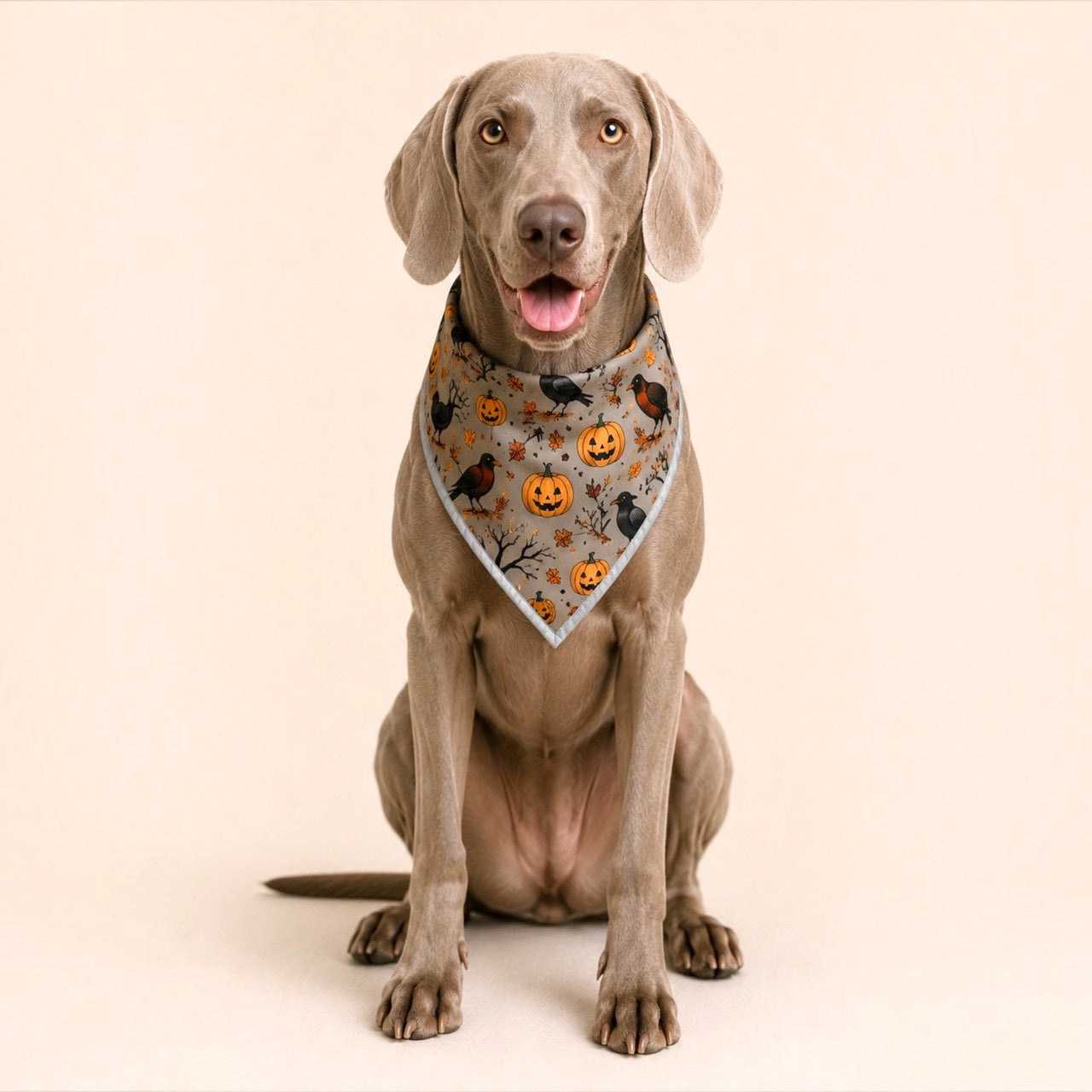 Adjustable Gold Chain Dog Bandana - Raven Harvest