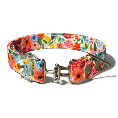 Classic Collar - Garden Party - Silver Hardware