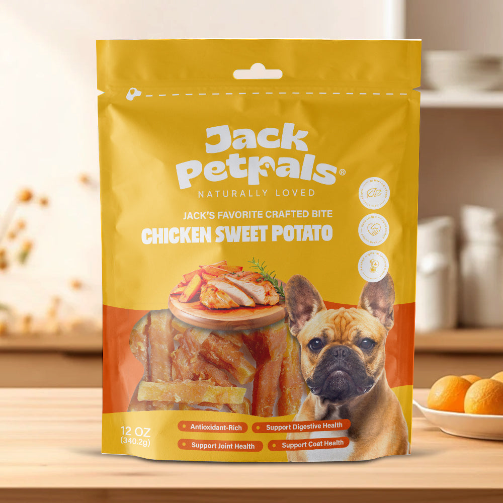 Jack PetPals Chicken Sweet Potato Bites Dog Treats (12oz)