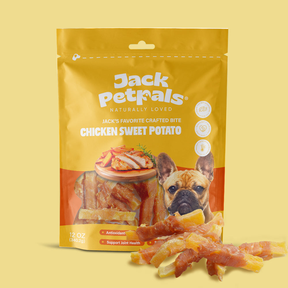 Jack PetPals Chicken Sweet Potato Bites Dog Treats (12oz)