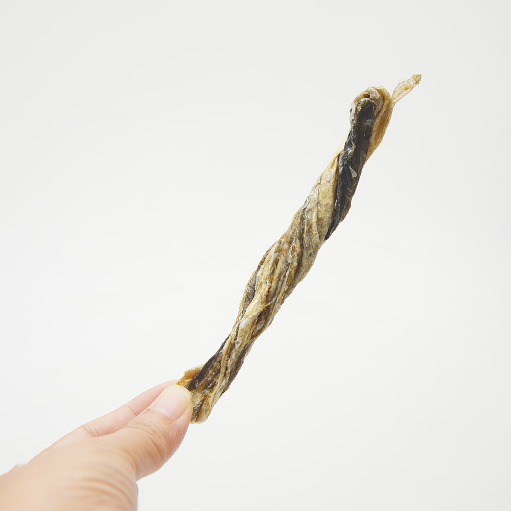 Jack PetPals Codfish Skin Dog Treat Chews (6oz)
