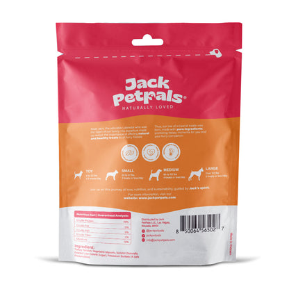 Jack’s Favorite Jerky Turkey Tendon Dog Treats (2.5oz)