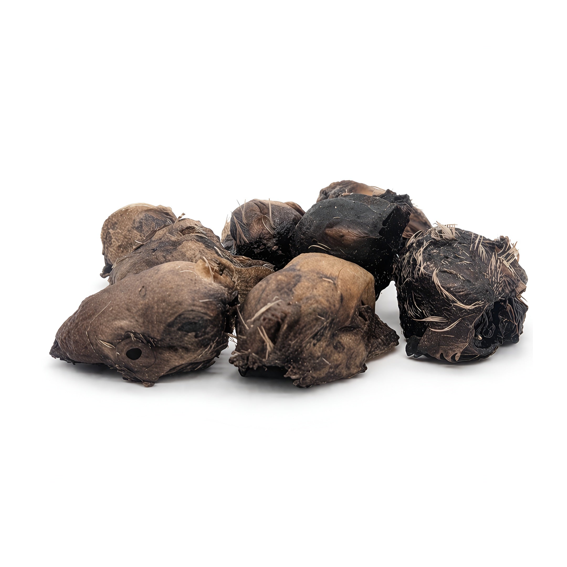 Smoked Chicken Heads for Dogs (30-Pack) – Crunchy Natural Whole Prey Treat