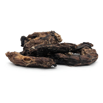 Smoked Chicken Necks for Dogs – Natural Crunchy Chews (1lb Bag)