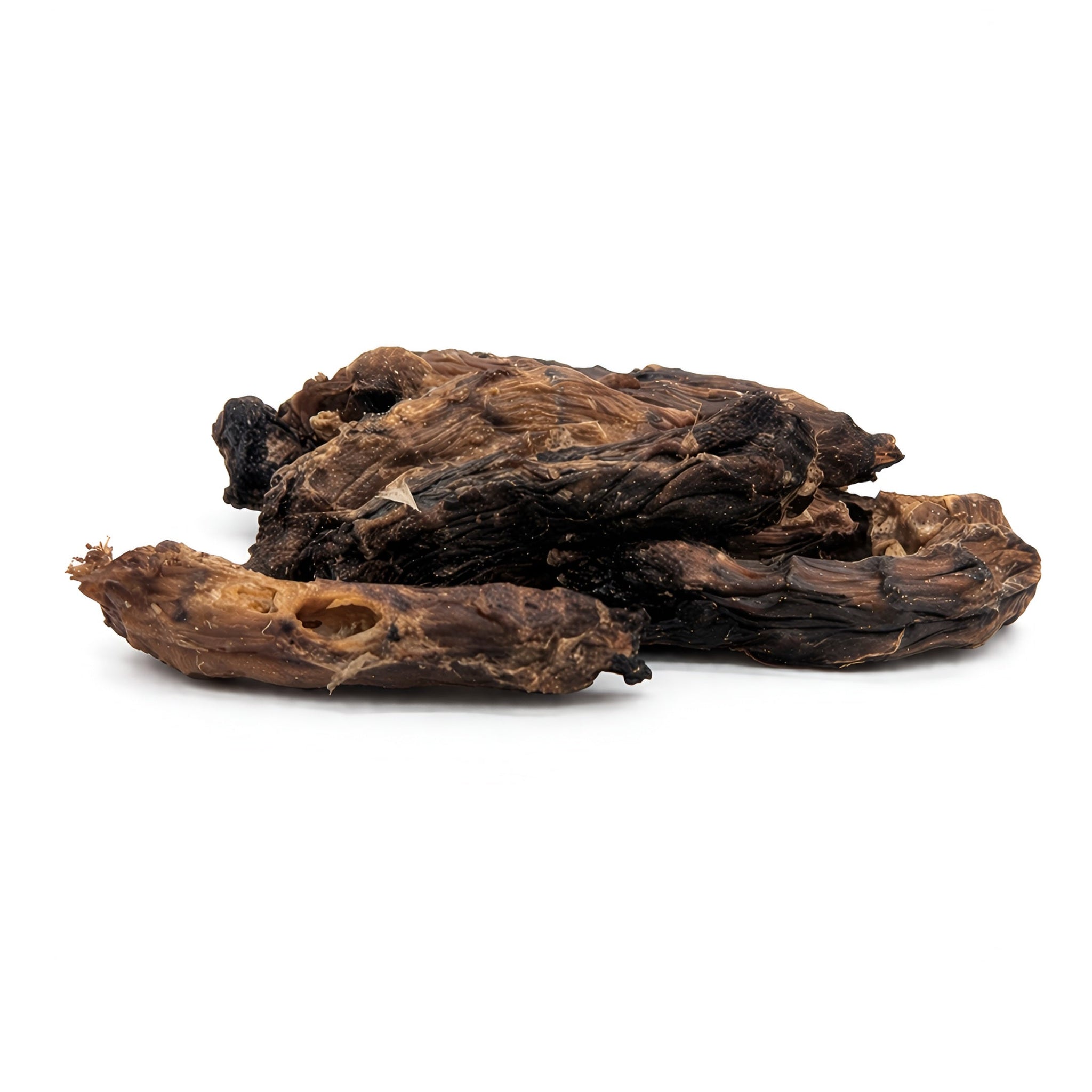 Smoked Chicken Necks for Dogs – Natural Crunchy Chews (1lb Bag)