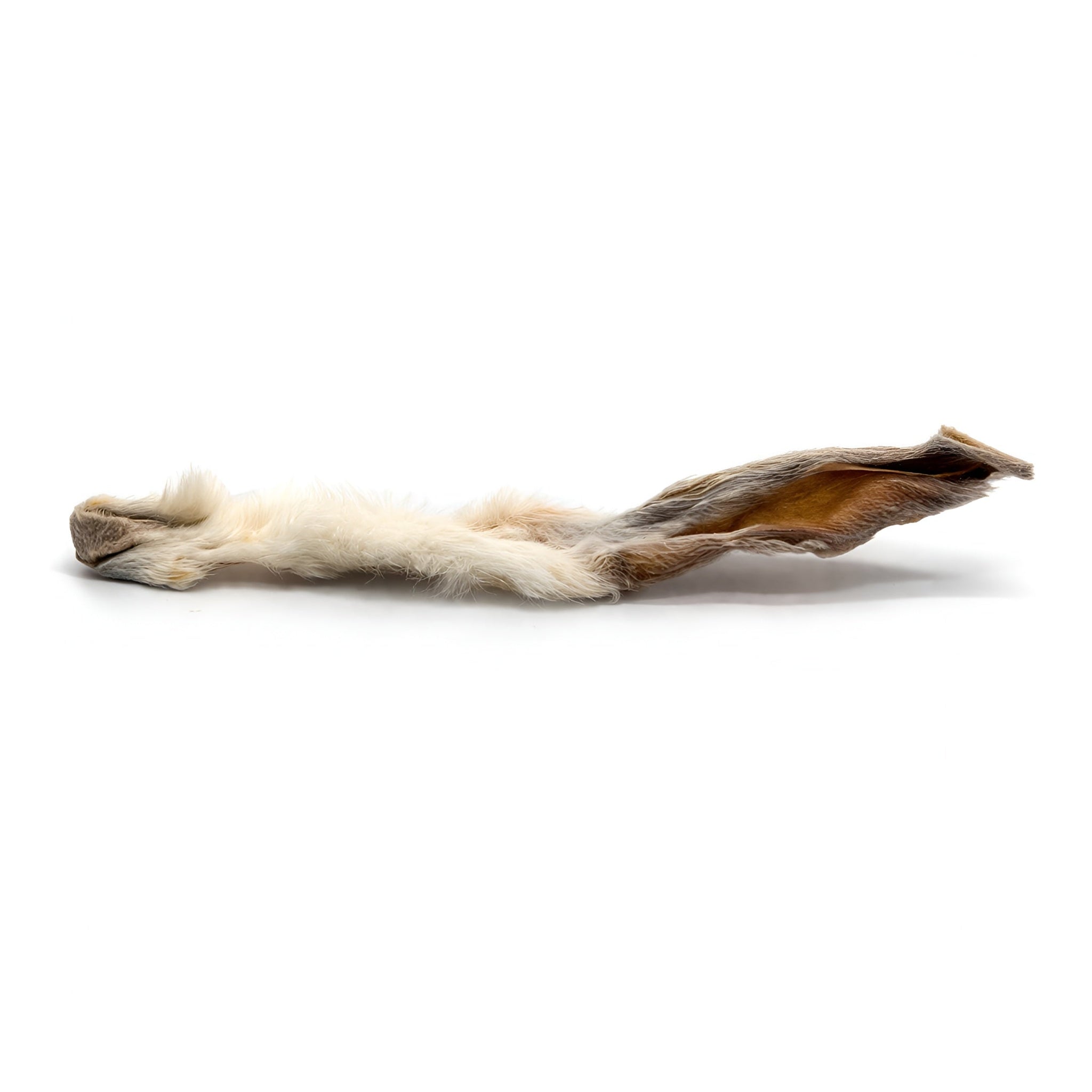 Rabbit Ears with Fur Dog Chews – Natural Novel Protein (25-pack)