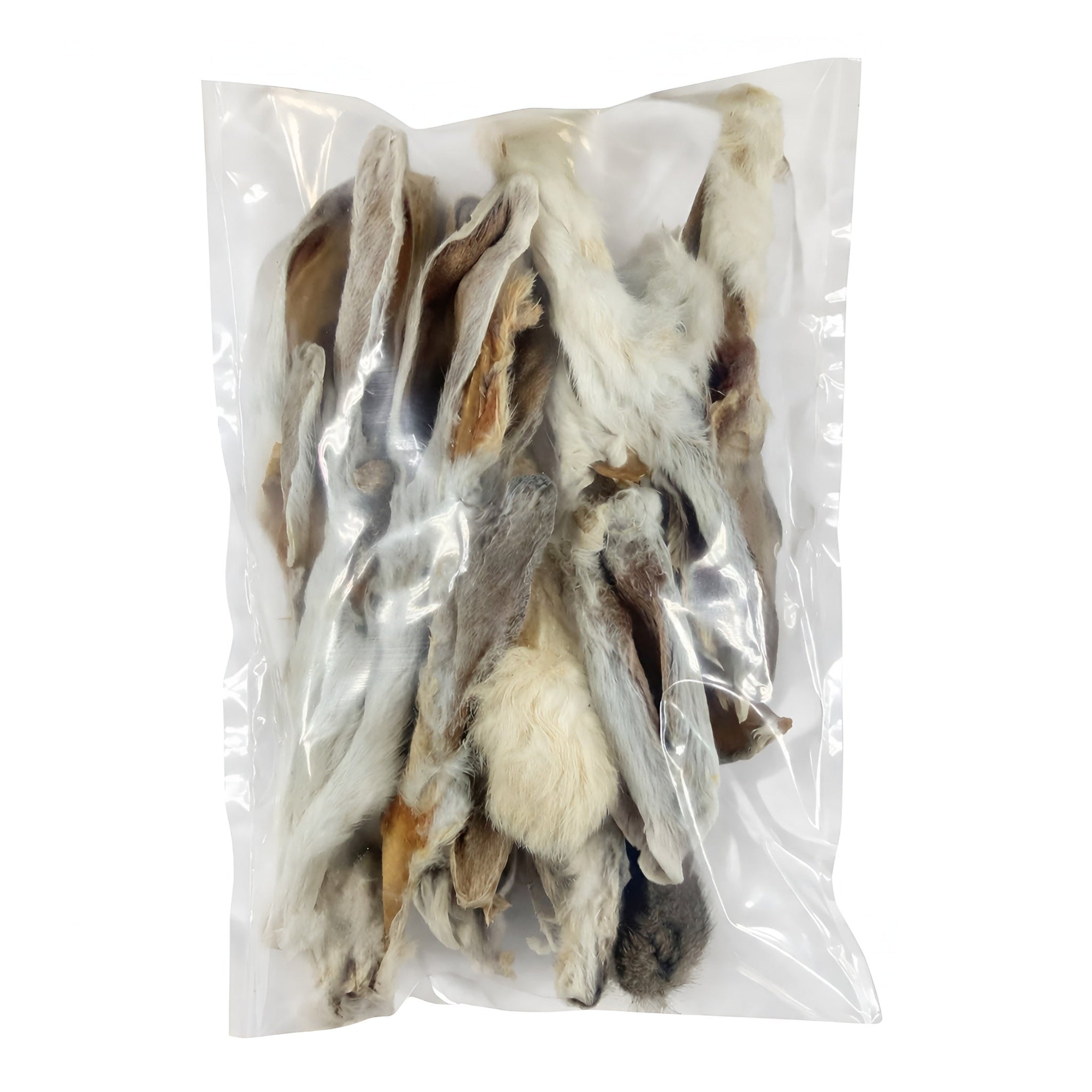 Rabbit Ears with Fur Dog Chews – Natural Novel Protein (25-pack)