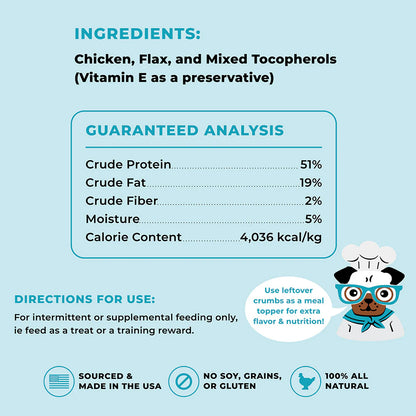 Joyride's Kitchen Premium Chicken & Beef Freeze-Dried Raw Dog Treats | 2 PACK