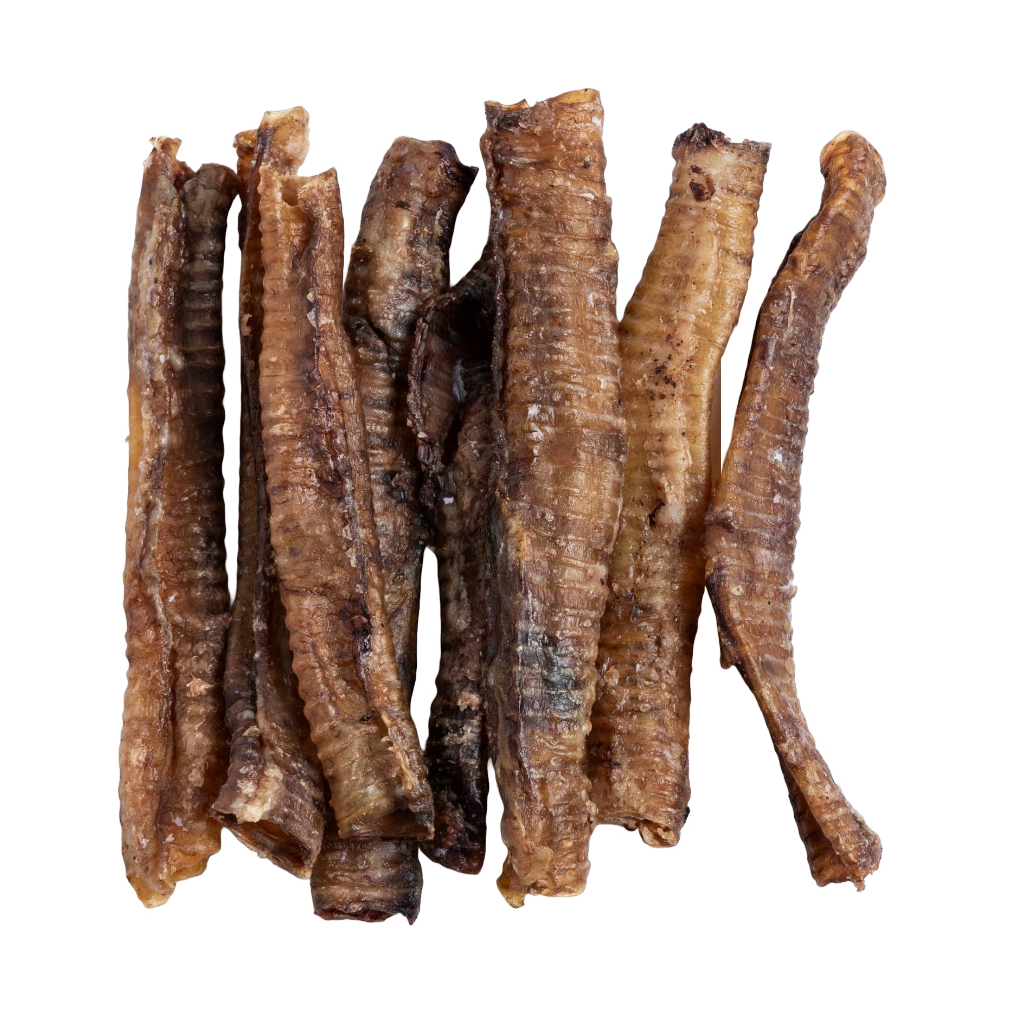 BAFFS NATURALS All-Natural Premium Lamb Trachea Dog Chews – (10-Piece Bag)