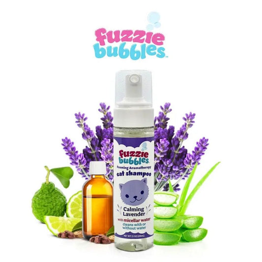 Calming Lavender Foaming Aromatherapy Cat Shampoo