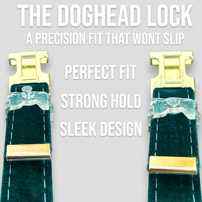 Luxe Velvet Fi-Compatible Dog Collar - Fi GPS Included