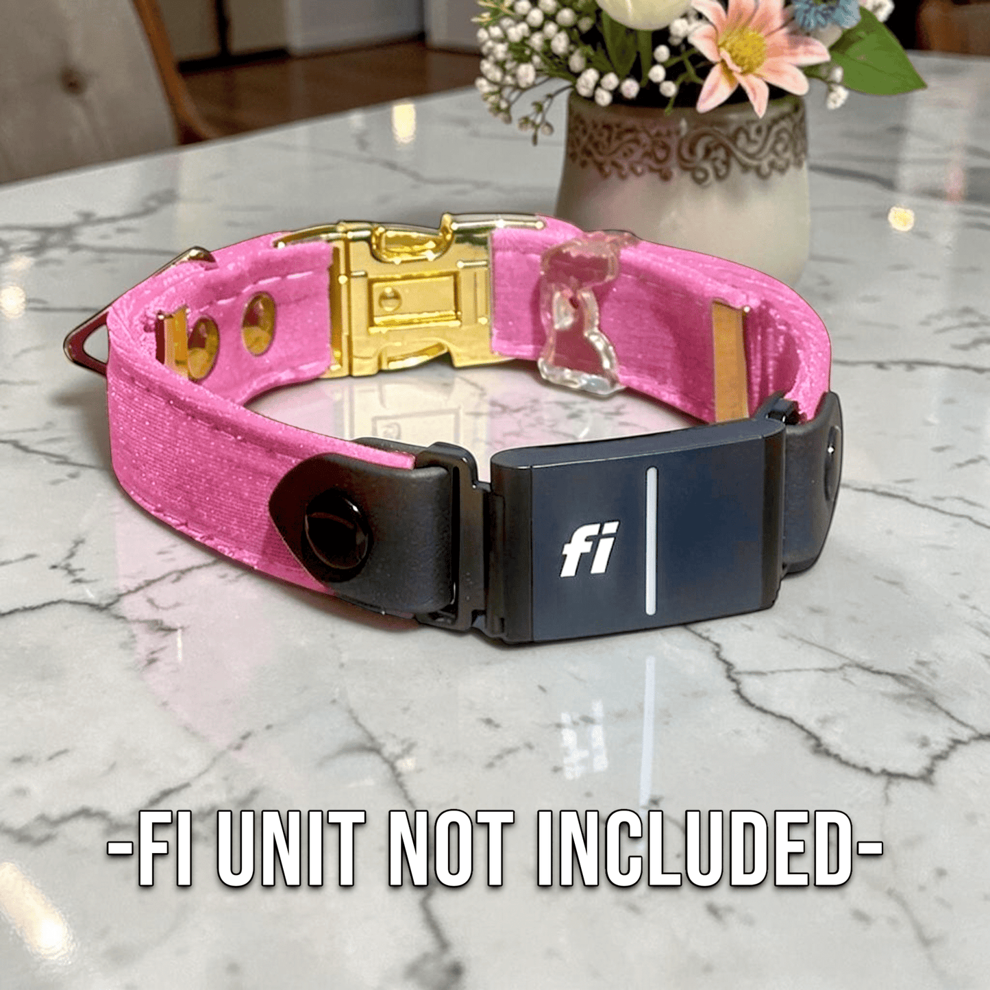 Luxe Velvet Fi-Compatible Dog Collar