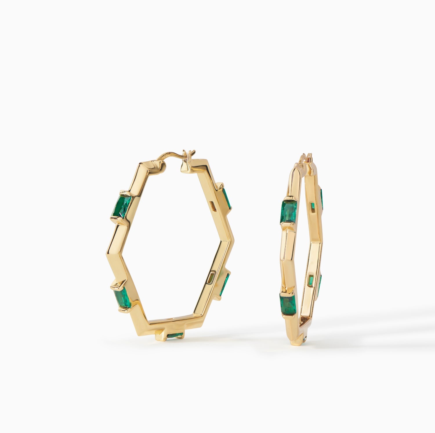 The Claire Hoop Earrings - Medium