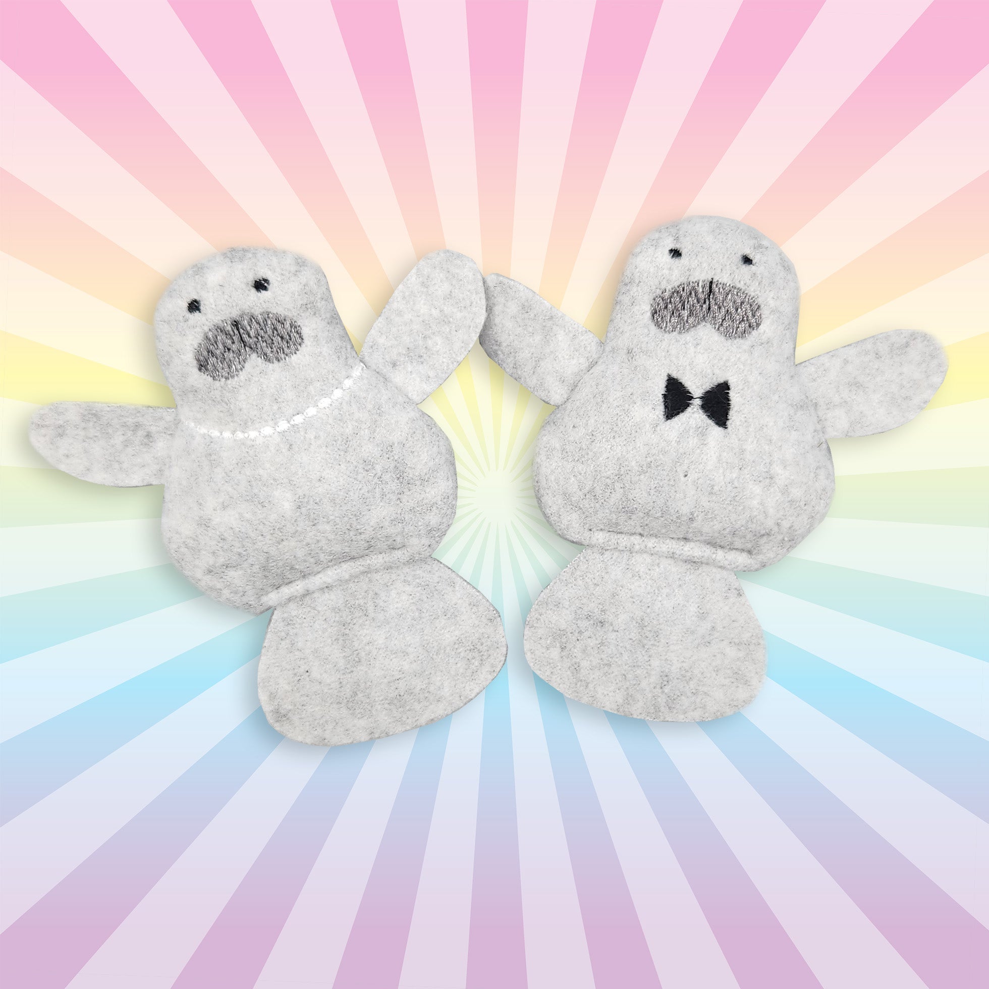 Mr. & Mrs. Meownatee Twin Pack