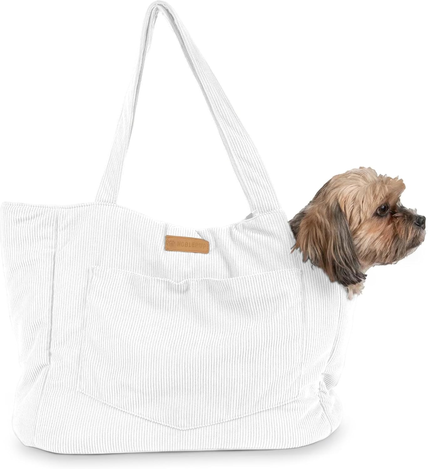 Corduroy Carrier—White