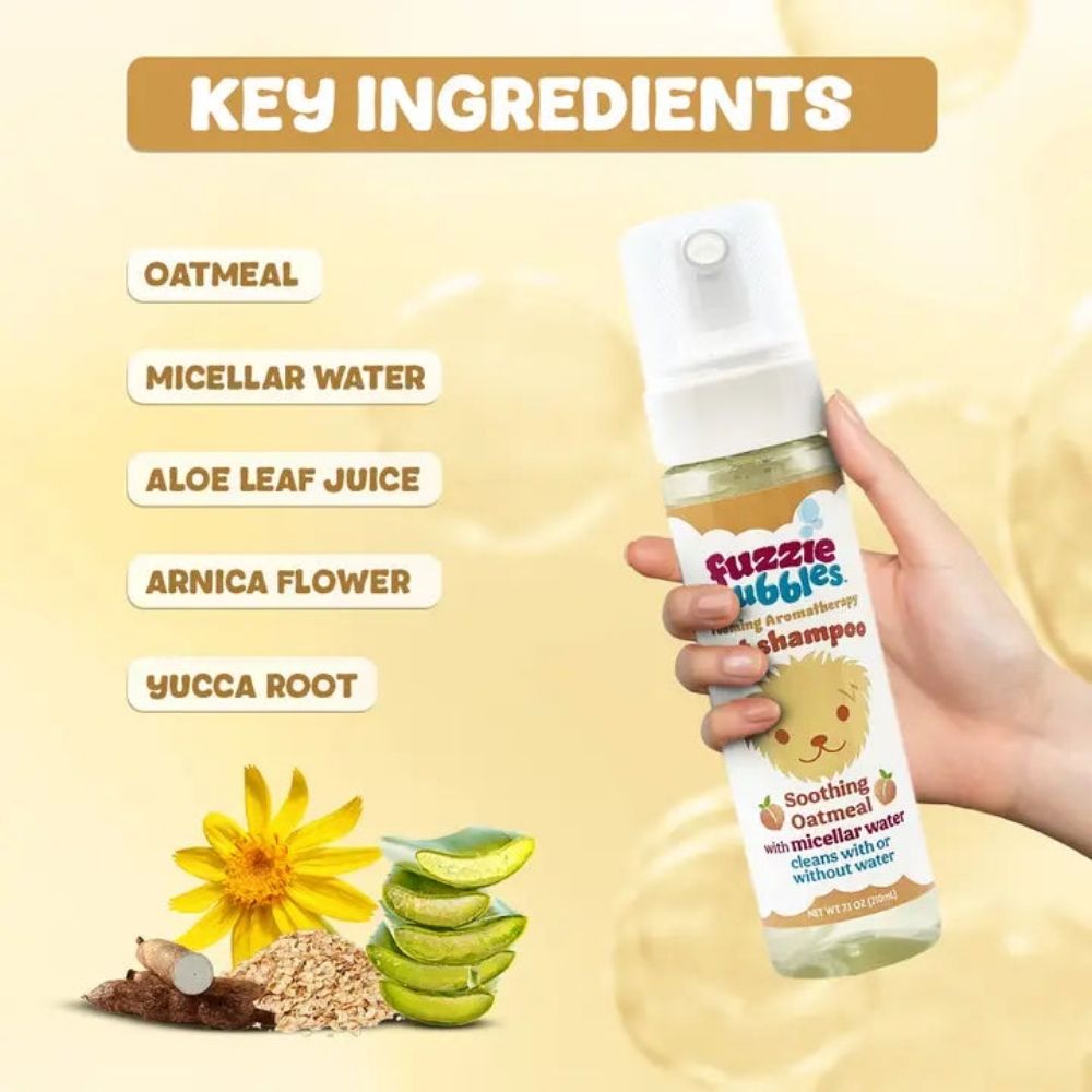 Soothing Oatmeal Foaming Aromatherapy Pet Shampoo
