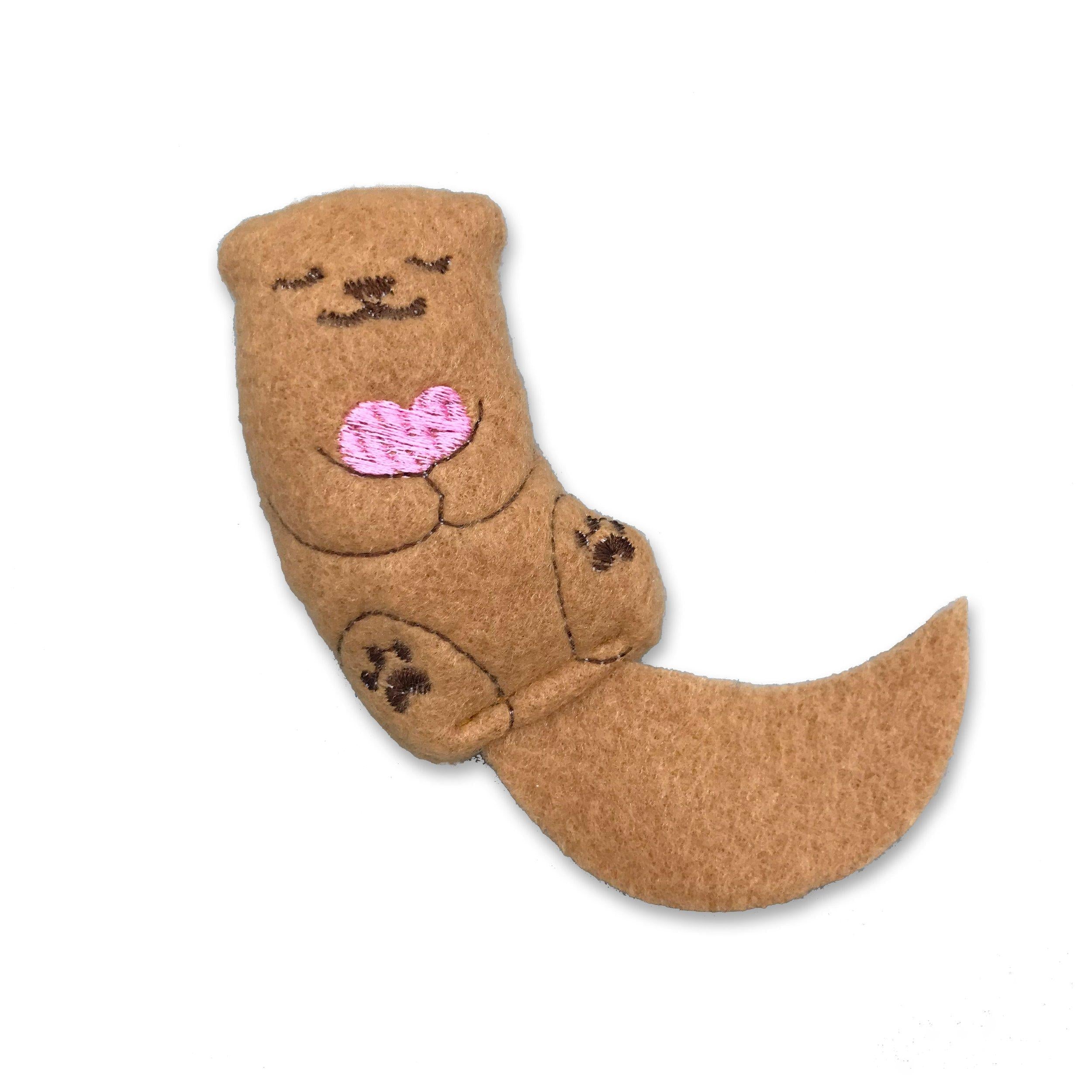 Catnip Otter with Convo Heart