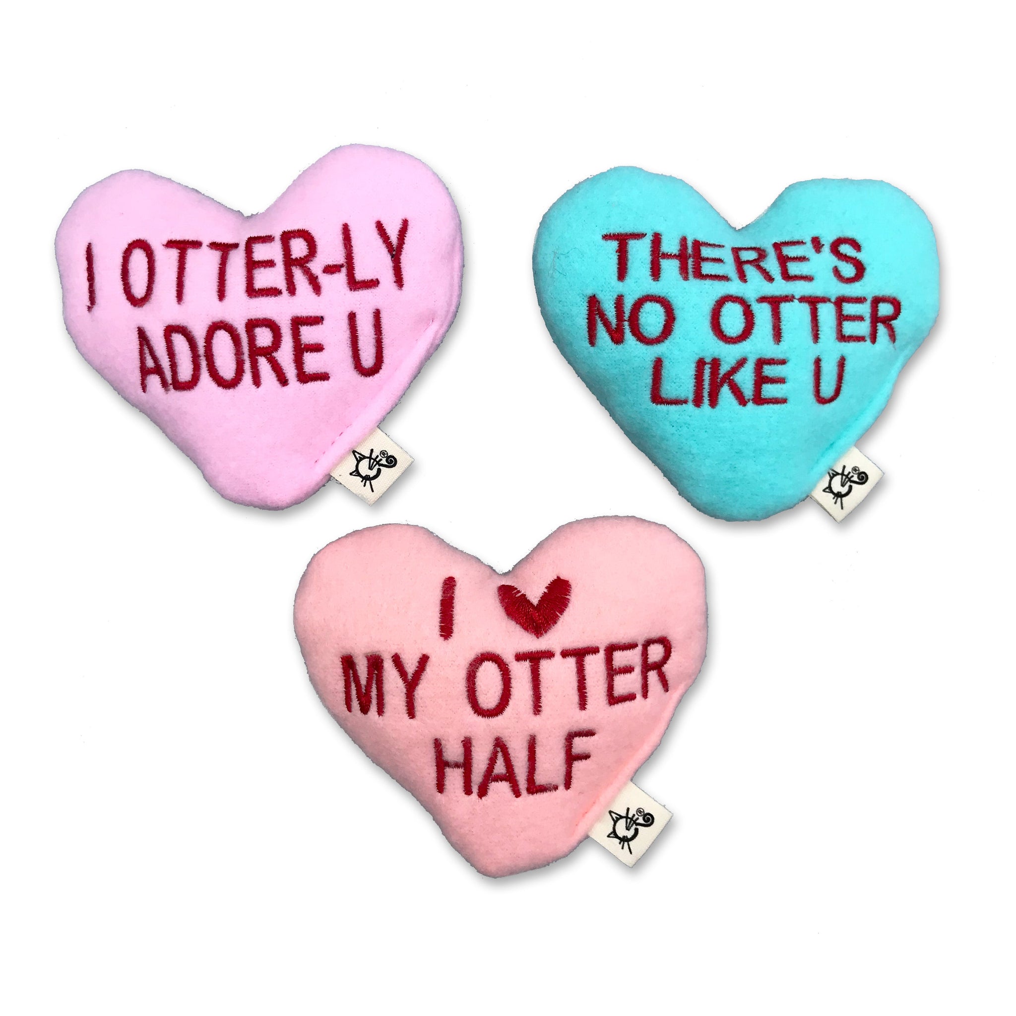 Catnip Otter with Convo Heart