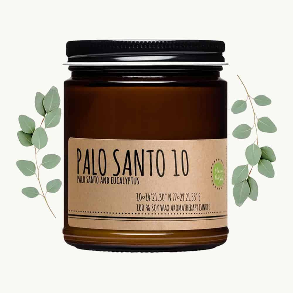 Palo Santo and Eucalyptus Candle 10