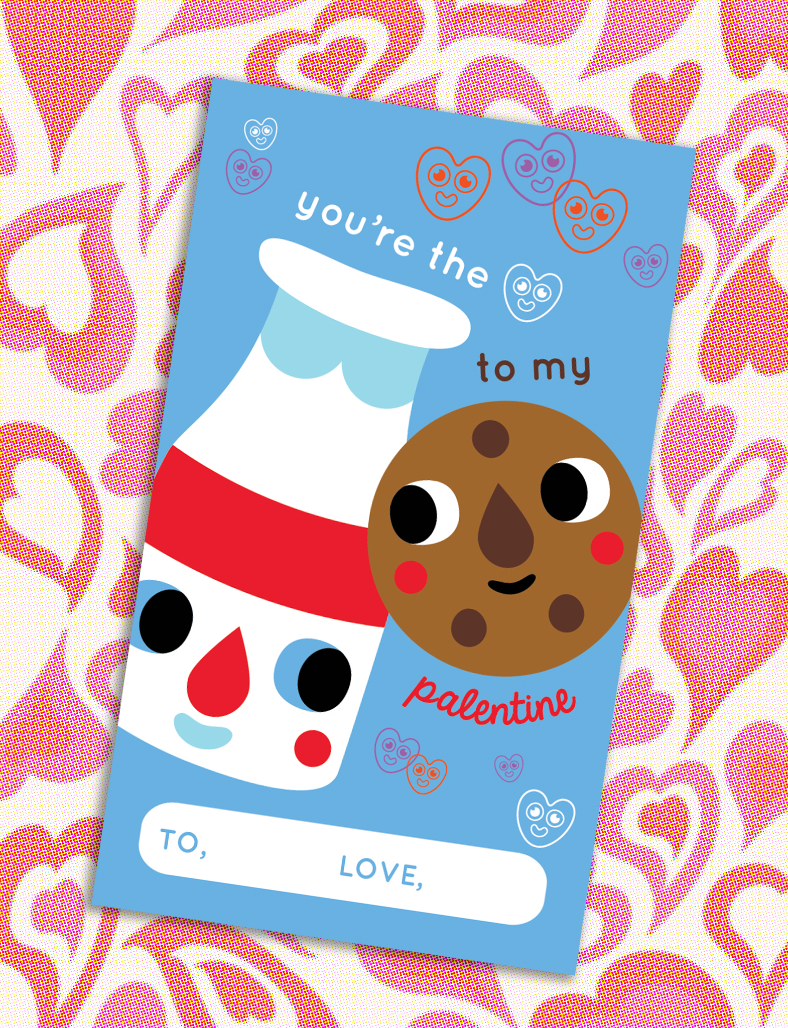 WE GO TOGETHER LIKE MILK & COOKIES! ADULT MISMATCHED SOCKS