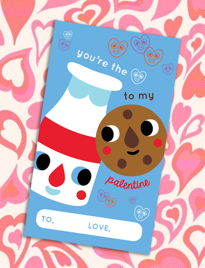 WE GO TOGETHER LIKE MILK & COOKIES! KID MISMATCHED SOCKS