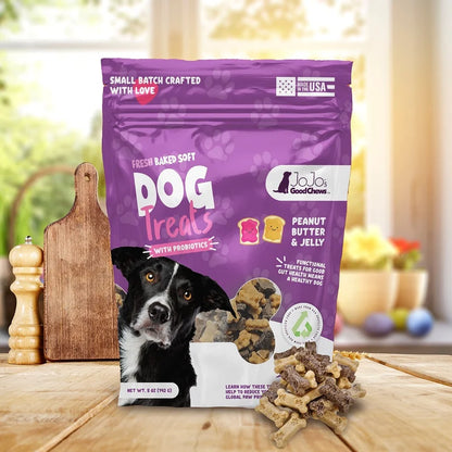 Good Chews Peanut Butter and Jelly Soft Chew Dog Treats