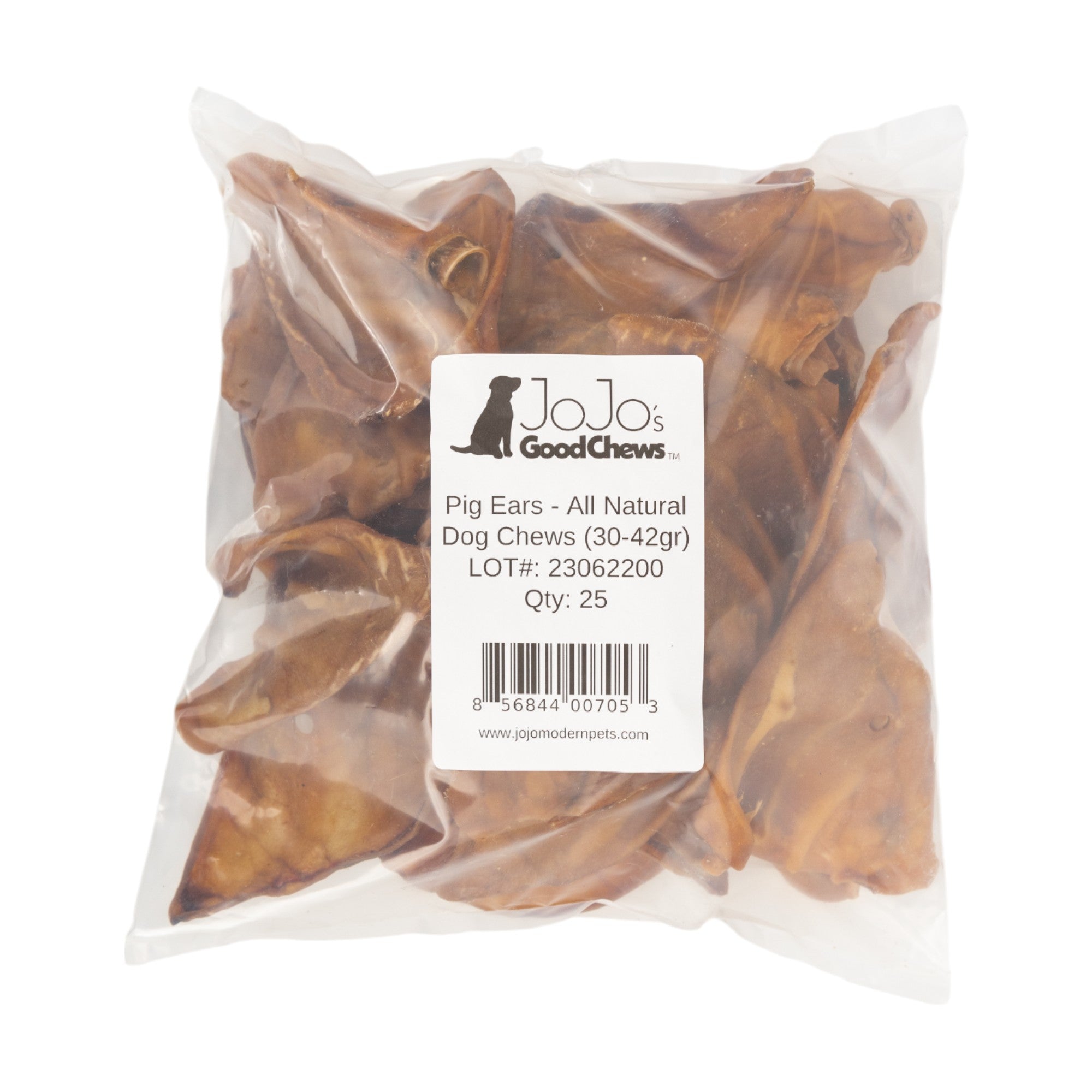 Whole Pig Ears – Bulk All-Natural Dog Chews, 100% Natural Pork Treats for All Breeds