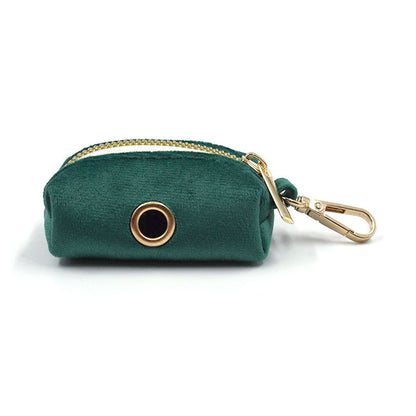 Signature Velvet Poop Bag Dispenser - Fir