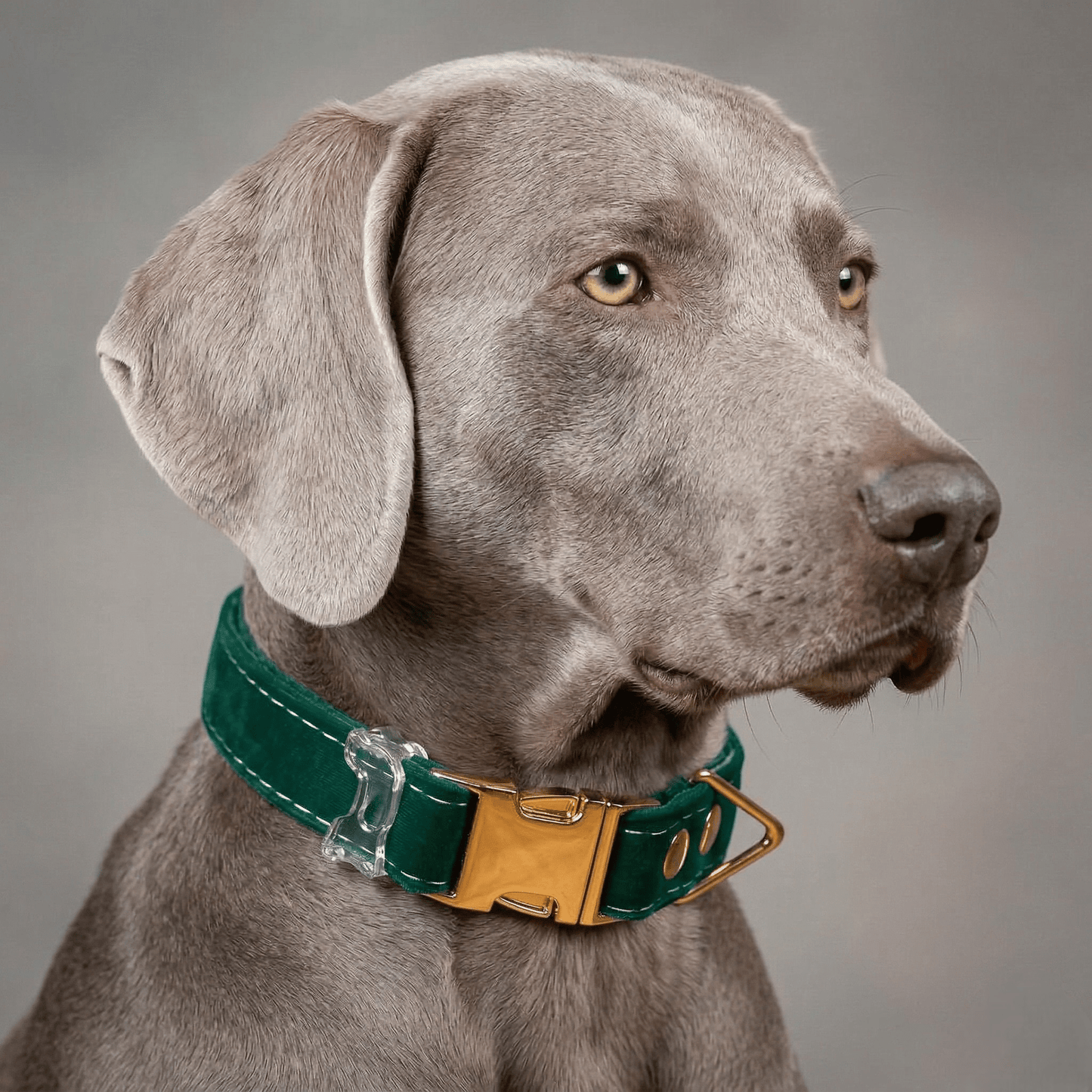 Classic & Luxe AirTag Dog Collar | Built-In Holder