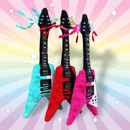 Meowsical Catnip and Crinkle Guitar