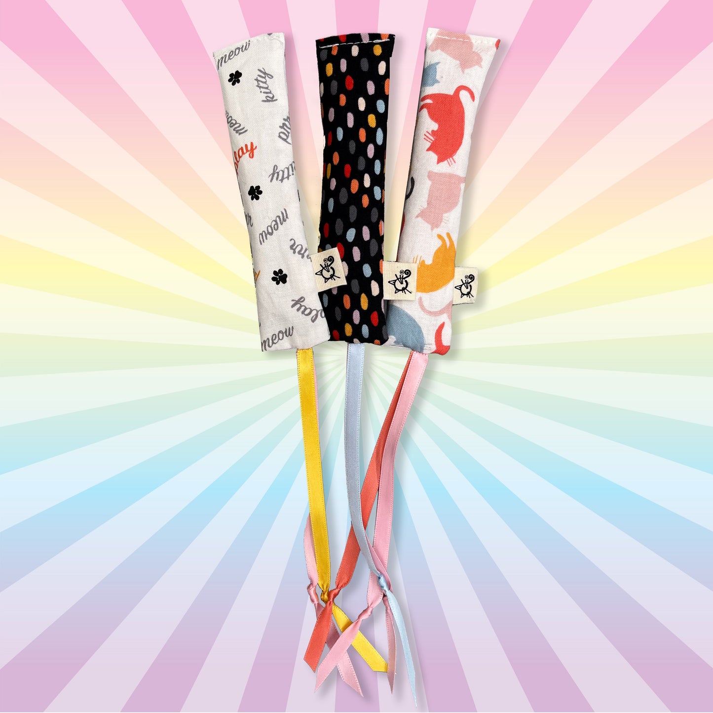 Crinkle Sticks Cat Toys 3-Pack