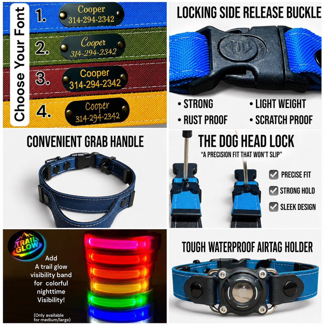 Rugged Collection Collars - Durable & Waterproof