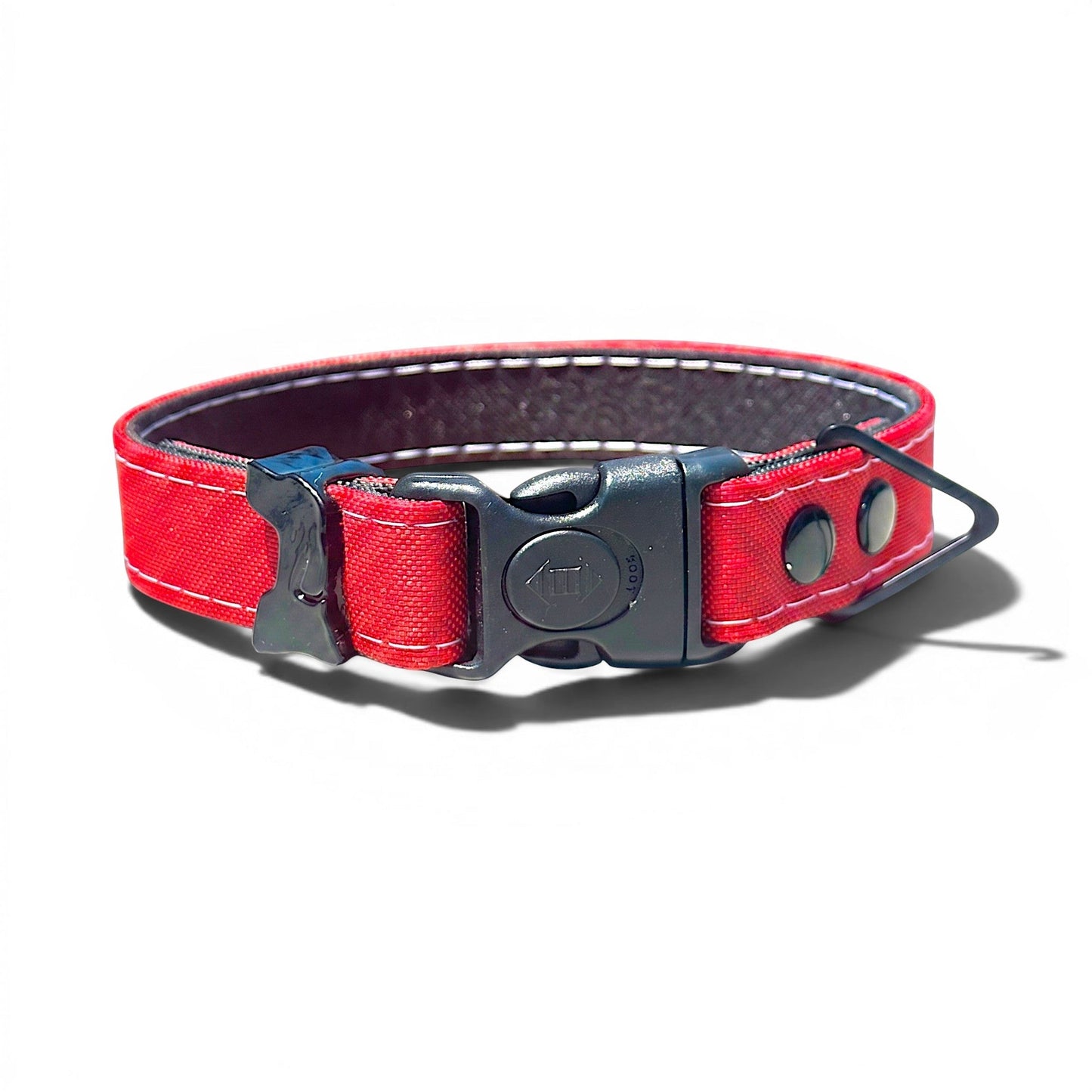 Rugged Waterproof Dog Collar - Red