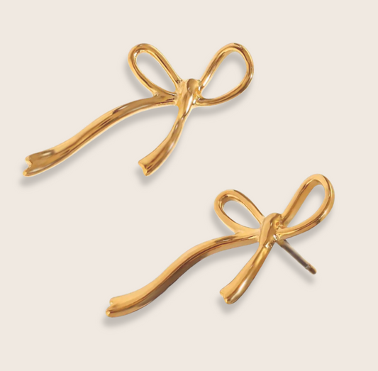 The Bella Bow Earrings