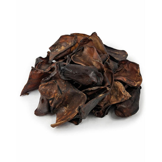 Smoked Medium Pig Ears – Bulk All-Natural Dog Chews (25-pack)