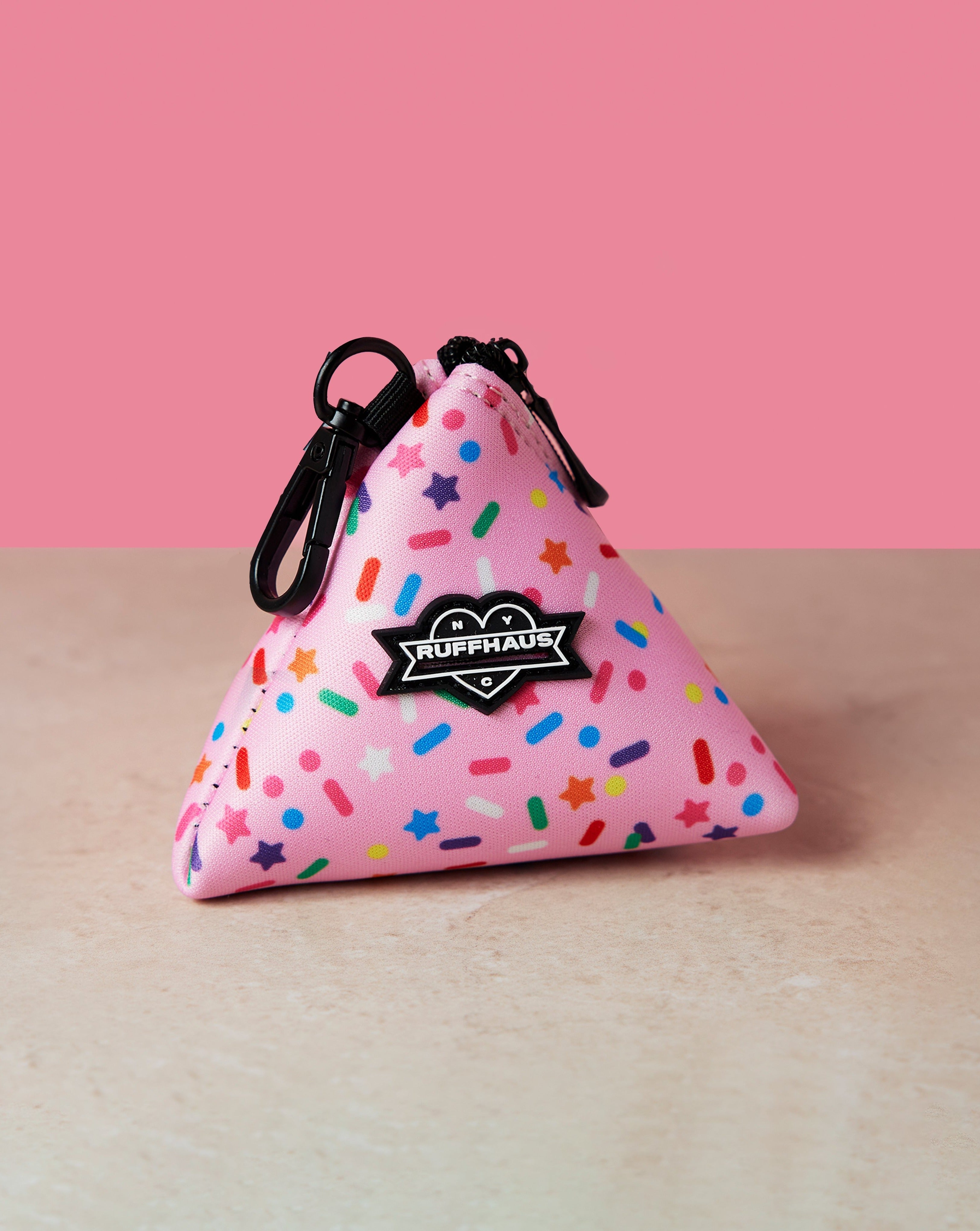 Sprinkle Me Pink Poop Bag Holder