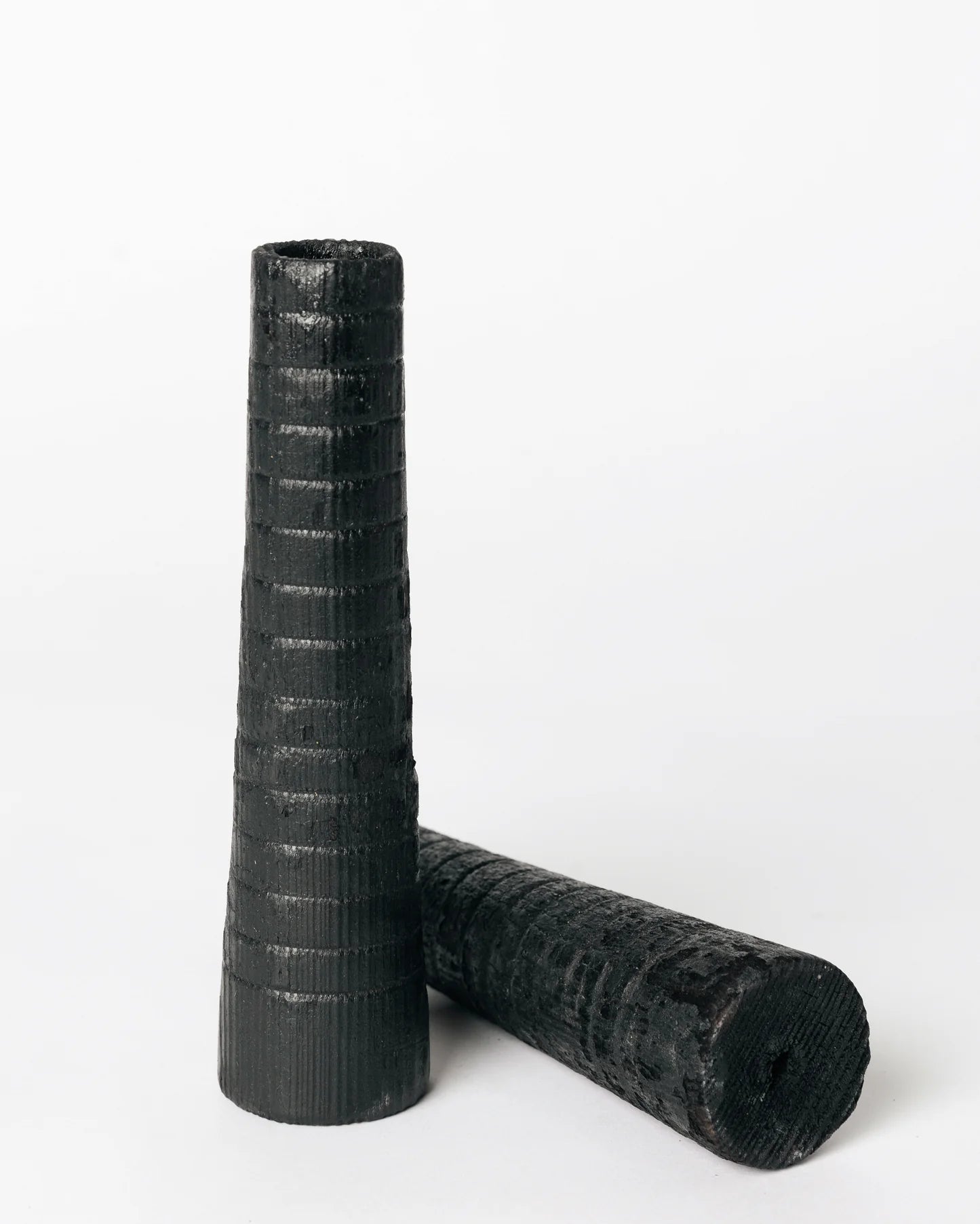 Burnt Wood Candle Holder, Large