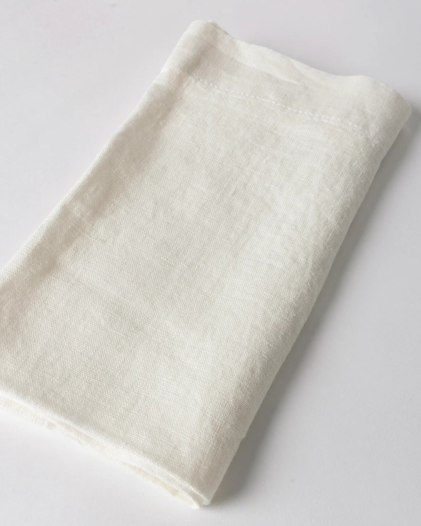 Turkish Linen Napkins, Ivory