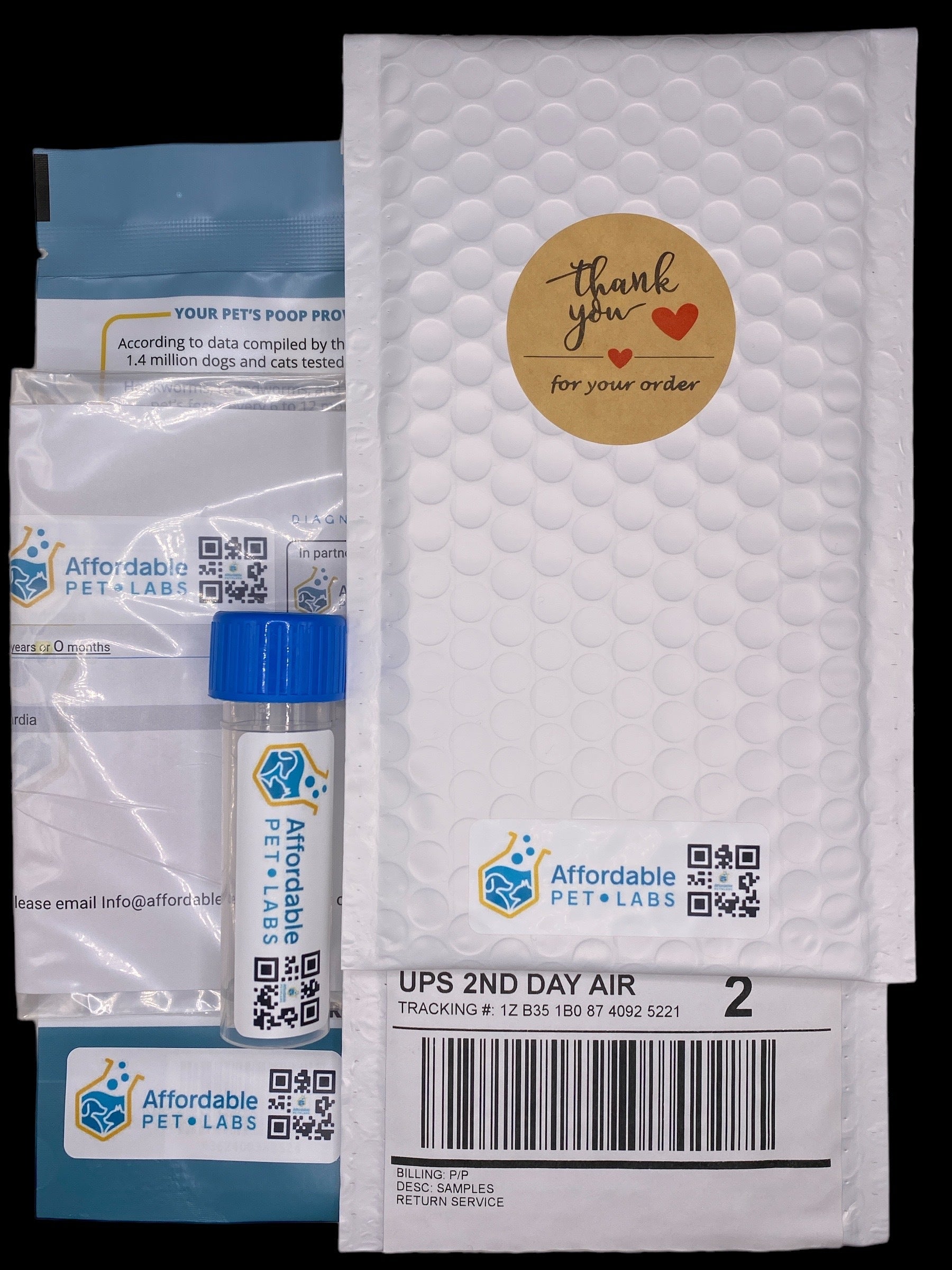 Easy Home Collection Kit Ring Worm Diagnostic Test (Cats)